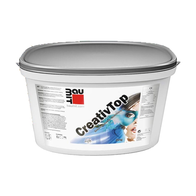 Baumit декоративная штукатурка CreativTop Pearl 0,5мм/25 кг